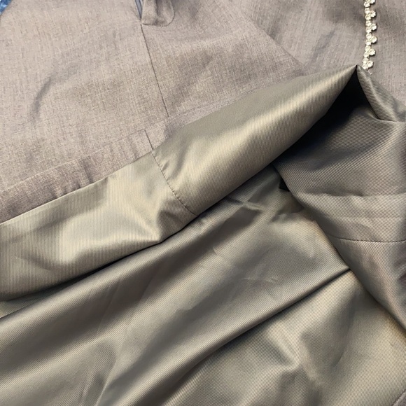 NEW - ChicYou Designer Brand- Rhinestone Mini Skirt - Picture 9 of 9